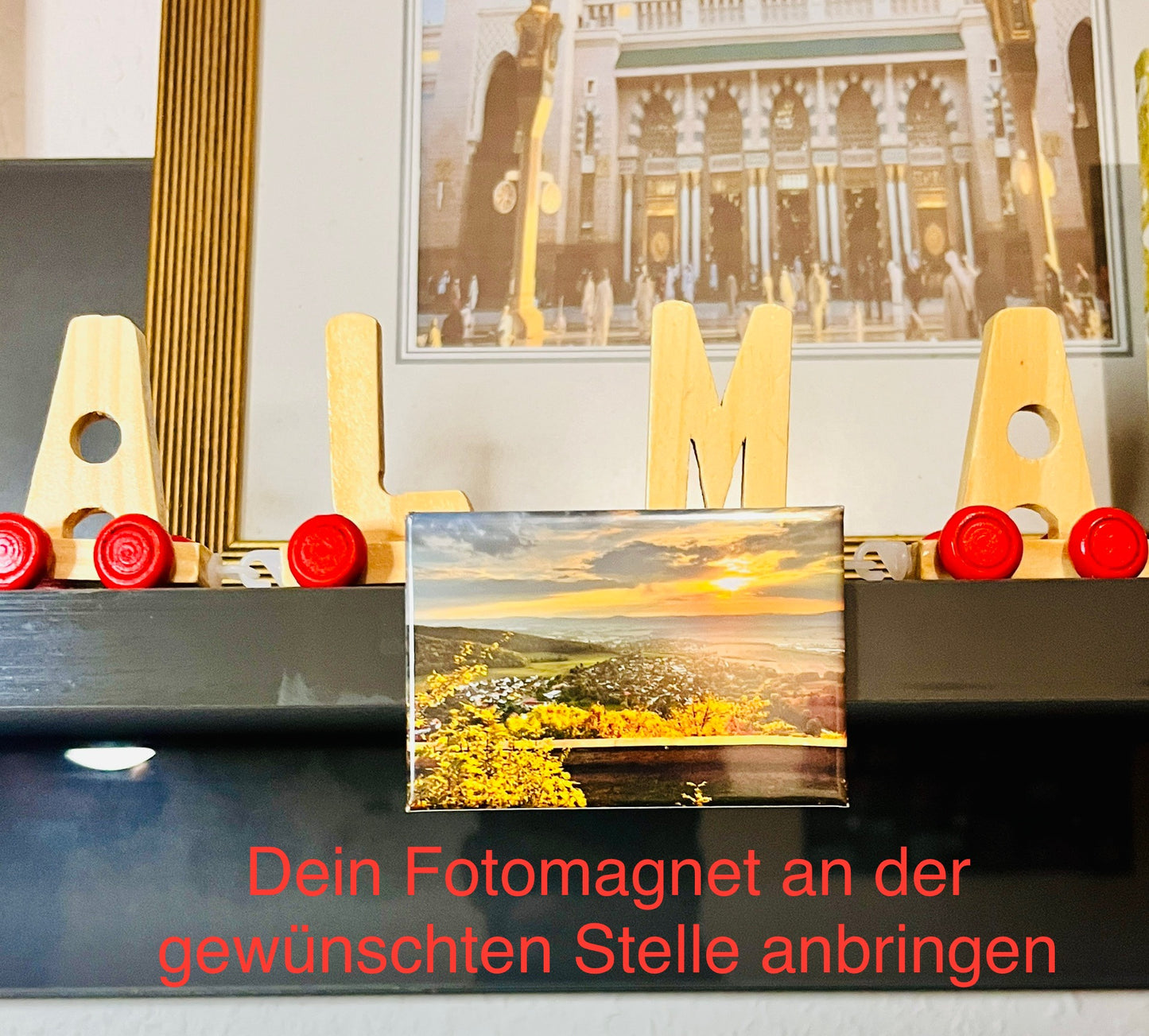 24er-Set Fotomagnete